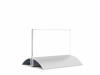 Bordsskylt Presenter de Luxe 52x100mm