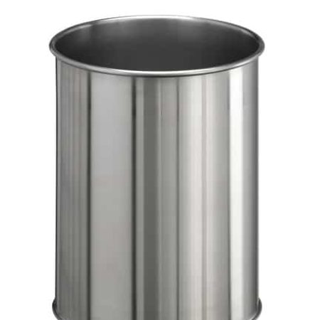 Papperskorg rostfritt stål 15 L