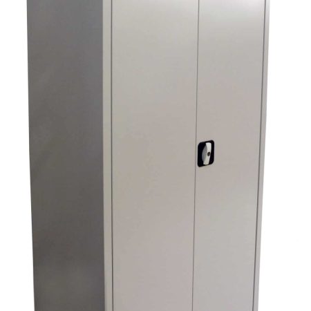 förvaringsskåp i plåt grå 1800x800x380 mm