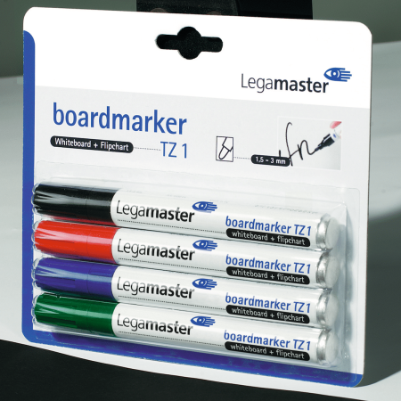 Legamaster TZ 1 Whiteboard-pennor 4-pack