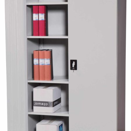 Kontorsskåp i plåt 2000x1000x500 mm