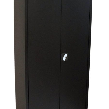 Verktygsskåp i plåt svart 1800x800x380 mm