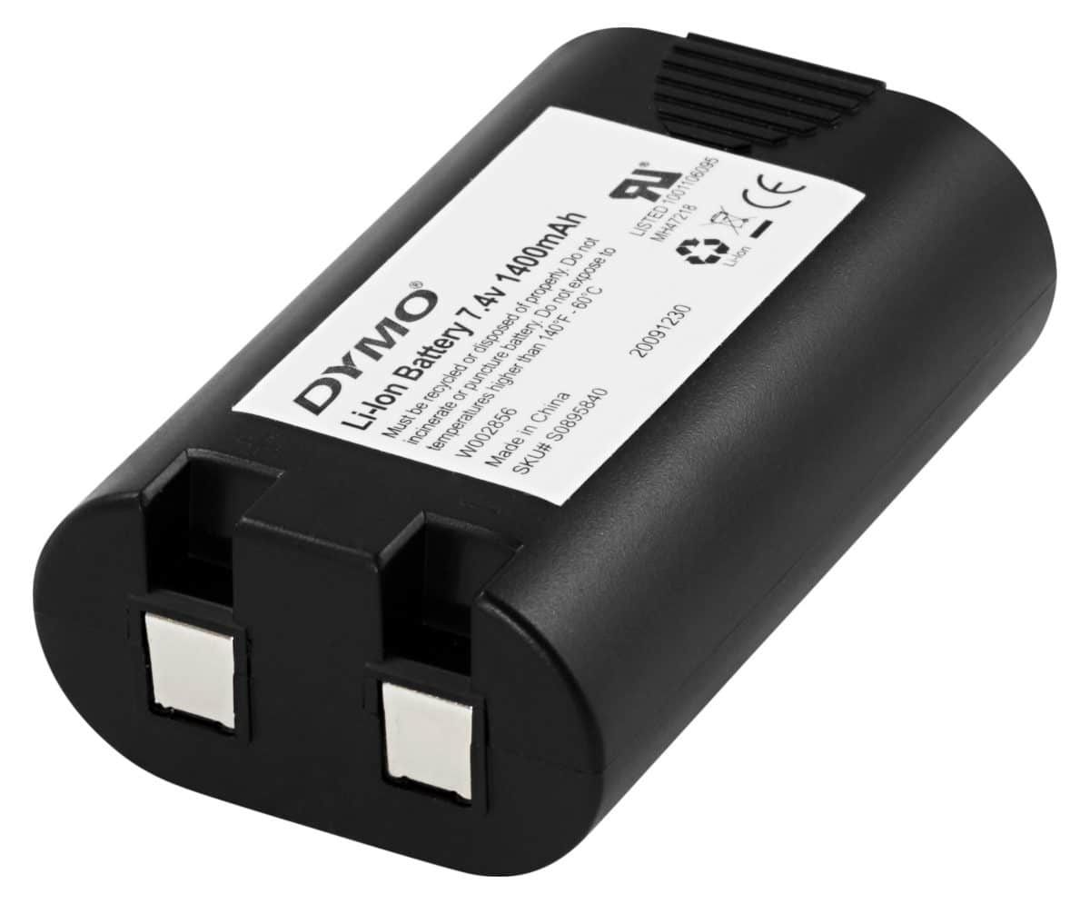 Defekt Erkende blanding DYMO laddbart batteri till Rhino Pro 5200, 7,4V, 1400mAh, Li-Ion