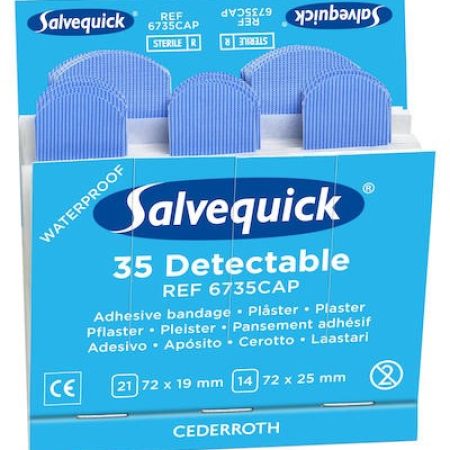 Blå refiller 6735 CAP Salvequick plåsterautomat