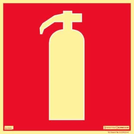 Brandskylt - brandsläckare | Efterlysande