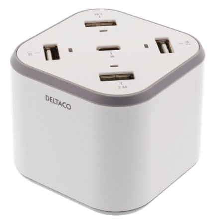 USB Laddstation 5 portar | Ladda iPhone och iPad