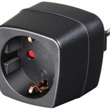 Reseadapter för italien | Jordad och petsäker