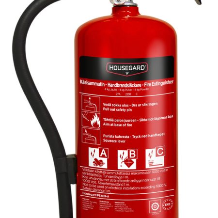 Brandsläckare 4 kg ABC-pulver