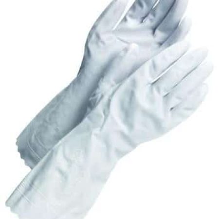 Skyddshandske 10 par - Vinylhandske Showa B0700 Clean White