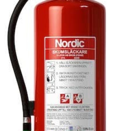 NORDIC Brandsläckare Skum | 9 liter