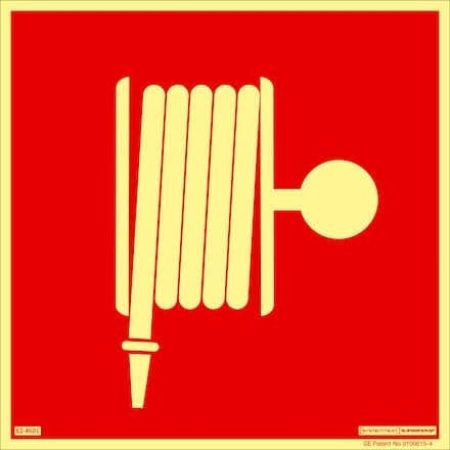 Brandskylt - brandpost | Efterlysande 210x210 mm