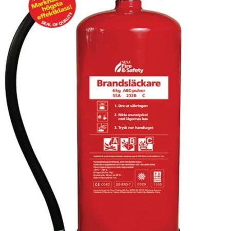 Nexa brandsläckare | 6 kg ABC-pulver