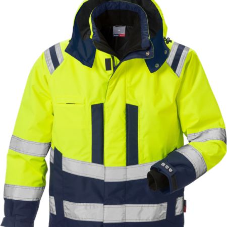 Fristads Vinterjacka - Airtech 4035 GTT Hi-Vis - Gul/ Marinblå