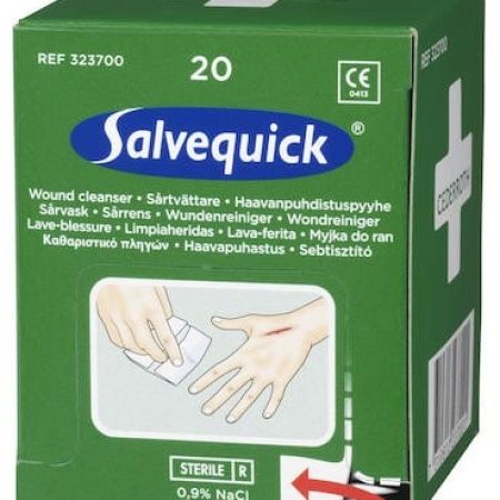 Cederroth sårtvättare 20st | Ref Salvequick 323700