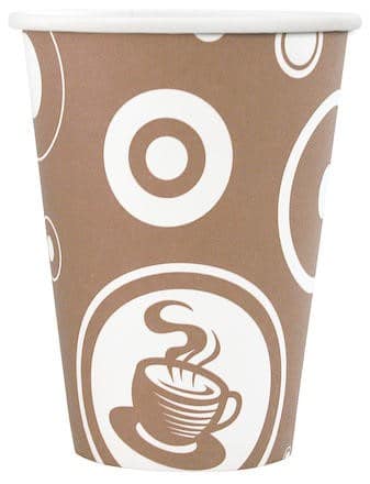 Kaffemugg papper 25 cl - 50-pack