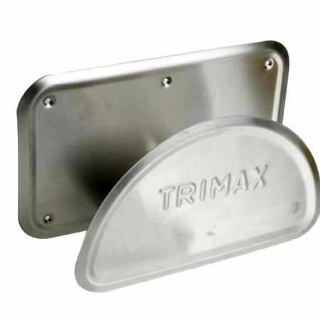 Rostfri slanghållare Trimax O