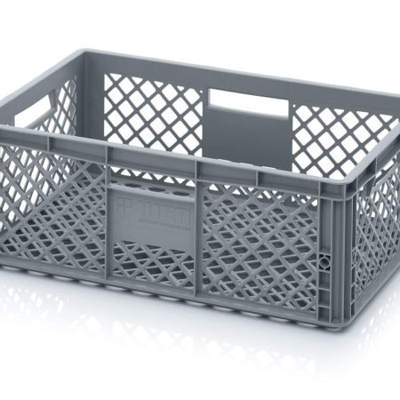 10-pack perforerade förvaringsbackar i plast