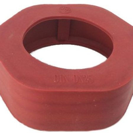 Röd skyddsring i gummi för SMS mutter