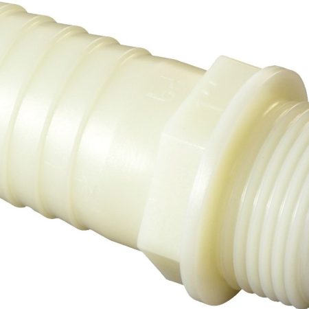 Slangnippel med utvändig gänga - Polyamidplast (PA)