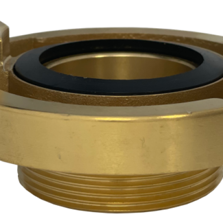 Storz koppling B (89mm) i mässing - utv gänga 3 tum