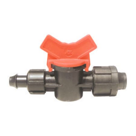 Dropptejp kran - från matarledning till dropptejp 17 mm