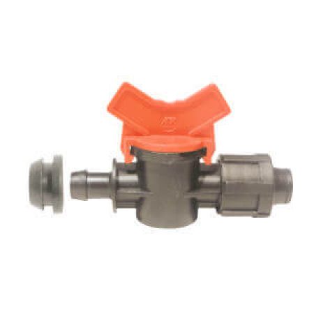 Driptape koppling m kran | Från PEM-slang till driptape