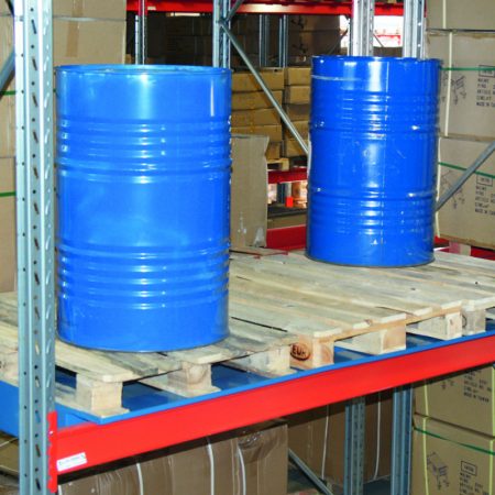 Uppsamlingskärl för pallställ