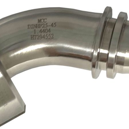 Mejerikoppling DIN 11851 - Hona med 45° slanganslutning