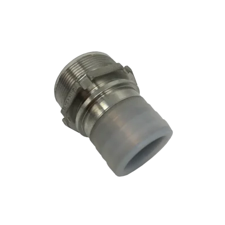 Rostfri PFA belagd slangnippel