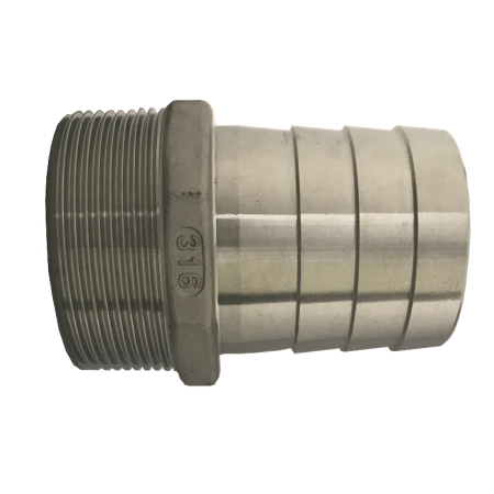 Slangnippel i Syrafast Rostfritt Stål SS 316