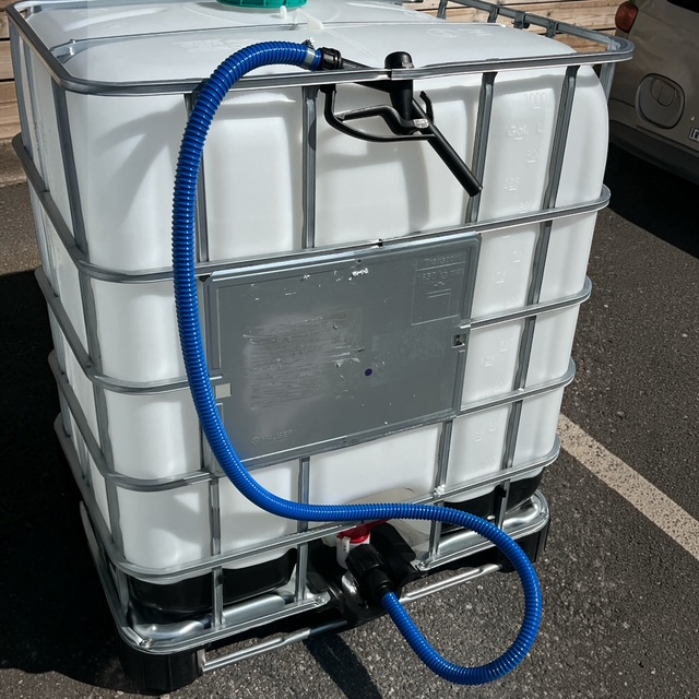 IBC-koppling S60×6 med slang och pistolmunstycke